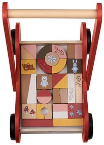 Playtive Drevený vozík (červená)  (100356726)