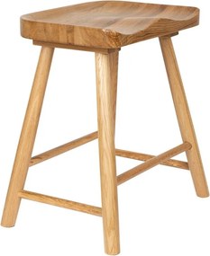 Stolička z dubového dreva v prírodnej farbe Vander – White Label