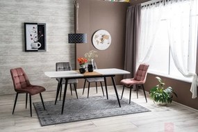 Čalúnená jedálenská stolička Chic Velvet - výber z 8 prevedení