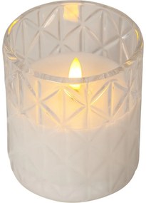 LED sviečka na baterky (výška 10 cm) Flamme Romb – Star Trading