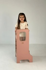 Učiaca veža Montessori pre deti ružová