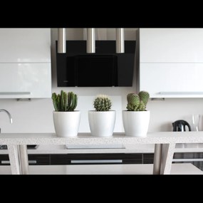 KRYT NA KVETINOVÝ KÔŠ MAGNOLIA 250 MM – BIELY*52059