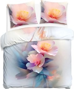 SATÉNOVÉ OBLIEČKY SATYNLOVE PREMIUM 200X220 CM, 2KS 70X80 CM KVETY