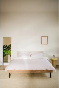 Stojacie zrkadlo s dreveným rámom 49x166 cm Lun – noo.ma