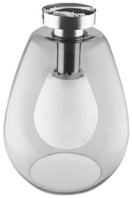 LEDVANCE Stropné osvetlenie VINTAGE CONE, 1xE27, 60W, dymové sklo