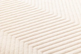 Kúpeľňový koberček Fishbone béžový