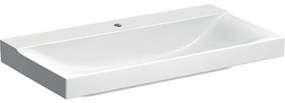 GEBERIT Xeno2 závesné umývadlo s otvorom, bez prepadu, 900 x 480 mm, biela, s povrchovou úpravou KeraTect, 500.531.01.1