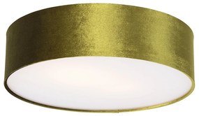 Moderné stropné svietidlo zelené 40 cm - Bubon