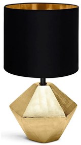 Aigostar B.V. Aigostar - Stolná lampa 1xE14/40W/230V zlatá/čierna AI0172