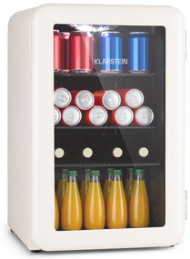 Klarstein PopLife 70, chladnička na nápoje, 70 l, 0-10°C, retro dizajn, LED