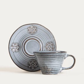 Šálka BLUNITE s podšálkou, modrá 759741 150 ml