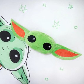 Jerry Fabrics Tvarovaný vankúšik - Star Wars "Baby Yoda"