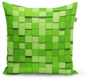 Sablio Vankúš Green Blocks 3D - 50x50 cm