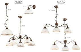 Jupiter 1175 - XS3 - Závesné svietidlo XSARA 3xE27/60W/230V