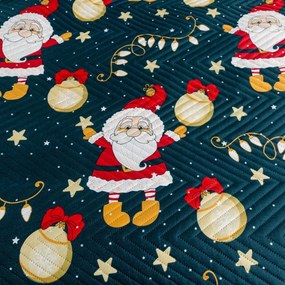 Vianočná prikrývka na posteľ Santa Šírka: 170 cm | Dĺžka: 210 cm