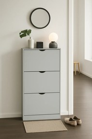 Noela Botník s 3 priehradkami sivý LUNARO