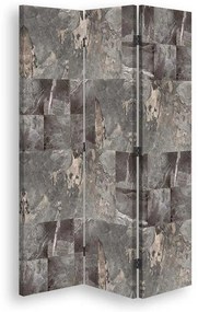 Ozdobný paraván, Kouzlo diskrétnosti - 110x170 cm, trojdielny, korkový paraván