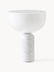 Malá prenosná stolová lampa z mramoru Kizu