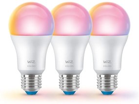 LED žiarovky v súprave 3 ks E27, 9 W – WiZ