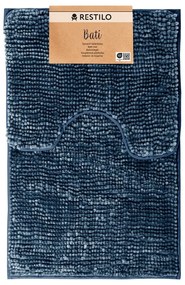 Súprava 2 tmavomodrých kúpeľňových predložiek AmeliaHome Bati