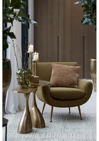 Kovový okrúhly odkladací stolík 33x40 cm Macau - Light &amp; Living