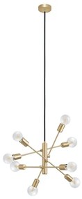 Eglo 99811 - Luster na lanku GRADOLI 8xE27/40W/230V