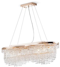 Maytoni DIA600-07-G - Luster na lanku TOILS 7xE14/60W/230V