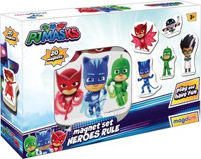 LEAN Toys PJ Masks sada magnetov ME 5031-32