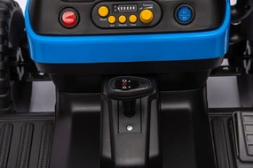 LEAN CARS Elektrický traktor BBH-030 modrý