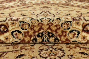 TA Koberec F740A SVETLÁ BÉŽOVÁ ATLAS PP HNEDÁ OV Rozmer: 60x100 cm