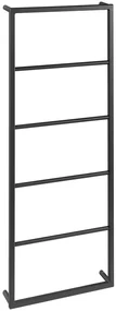 Sapho Sapho, SKA Nástenný držiak uterákov, 450x1150x100mm, čierna mat, SKA501