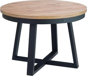 Rozkladací stôl ST-17 120/170x120cm dub wotan