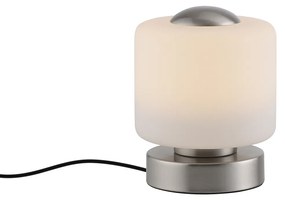 Stolná lampa oceľová vrátane LED 3-stupňová dotykovo stmievateľná - Mirko