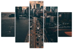 Obraz Manhattanu (150x105 cm)