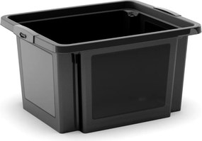 KIS Úložný box H BOX S, čierny Farba: Čierna, Veľkosť: S