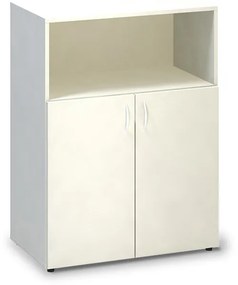 Stredná skriňa ProOffice 80 x 47 x 106,3 cm, biela
