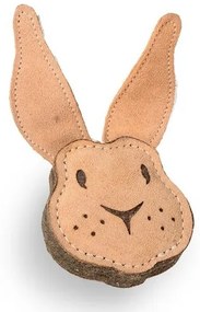 Hračka Tommi pre psov len prírodná Králik, 10 x2,5 cm