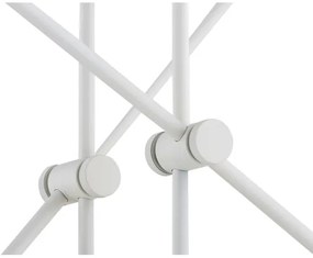 Argon 1841 - Luster na tyči ABSOS 4xE14/7W/230V alabaster biela