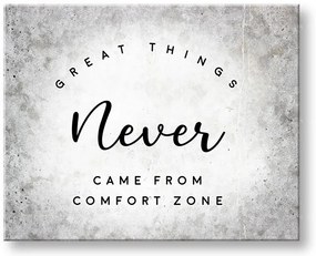 Motivačný obraz na stenu Great things | rôzne rozmery