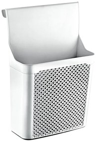 Závesný košík, organizér na čistiace prostriedky KRISTY, 32x24cm - biely