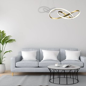 Závesné LED svietidlo Cappio, 1x LED 36w, 4000k, g