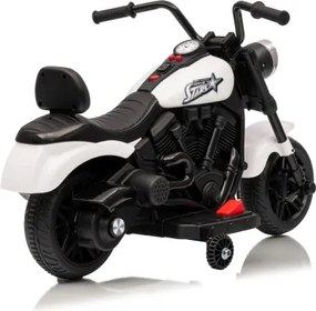 Elektrická motorka STAR biela