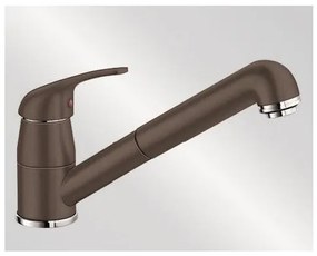 Blanco Daras - S drezová batéria s vyťahovacou sprškou kávová 517740