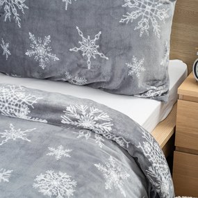 4Home Obliečky mikroflanel Silent Snowfall, 140 x 200 cm, 70 x 90 cm