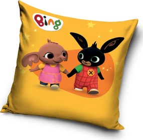 Carbotex Obliečka na vankúšik 40x40 cm - Zajačik Bing "Najlepšia kamarátka"
