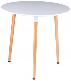 Bestent Jedálenský stôl 60cm Anello Tripe White