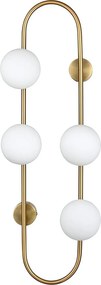 Nástenná lampa KINKIET STYLE XIII zlatá