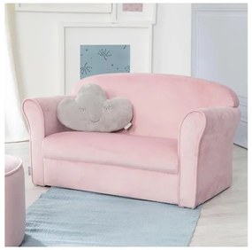 roba Detská pohovka (s lakťovou opierkou, bledofialová)  (100397114)