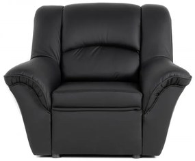 Kožená sedacia súprava DUBAJ LUX 3+2+1, tm. modrá (K-58)