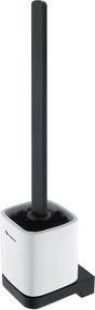 Nimco WC kefa s hranatou rukoväťou MAYA čierna - MAC 29094KN-HR-90